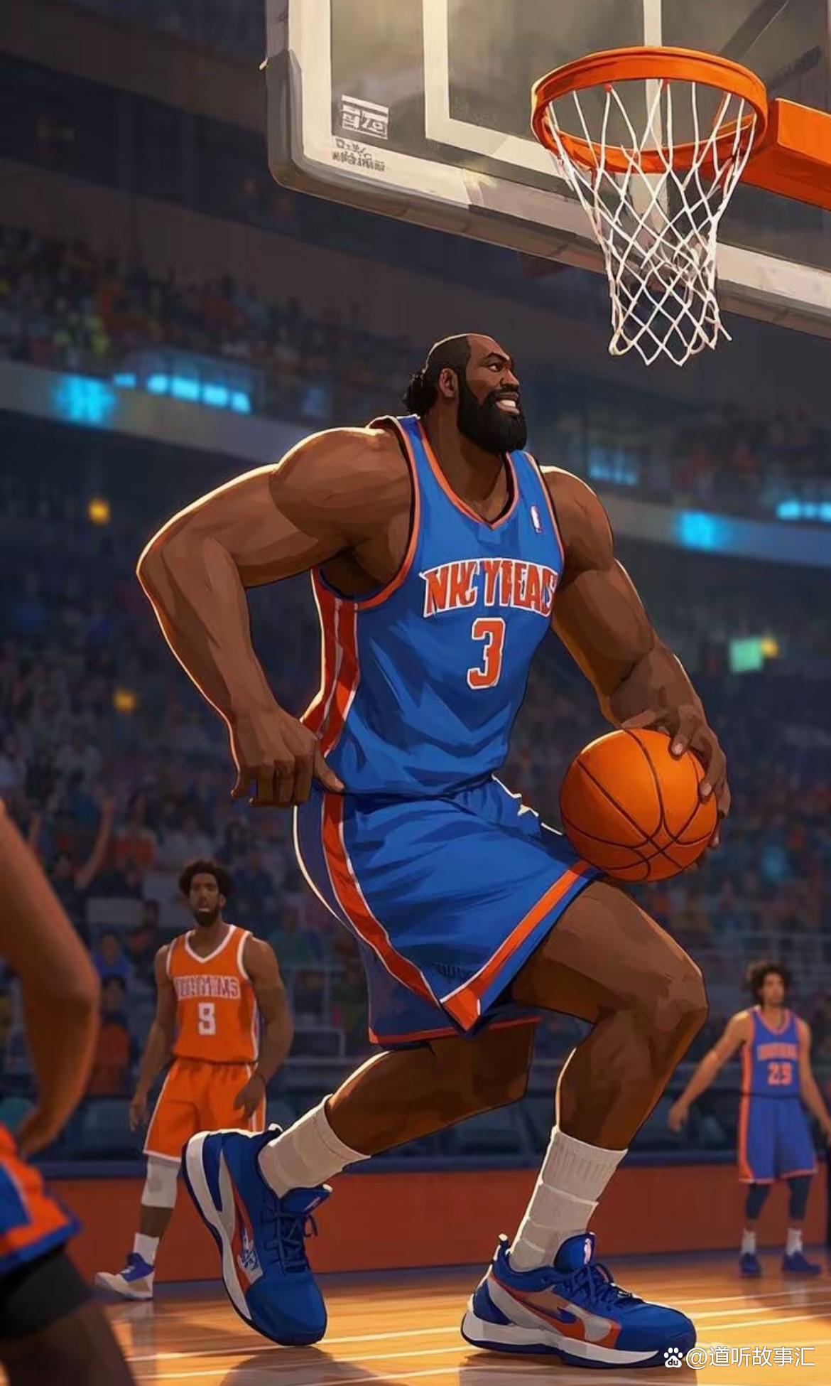 [NBA]哈登开启进攻模式 借掩护三分紧咬比分